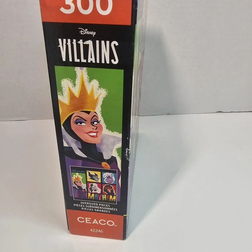 Disney Villains Puzzle Evil Queen Maleficent Ursula Scar 300 Pieces